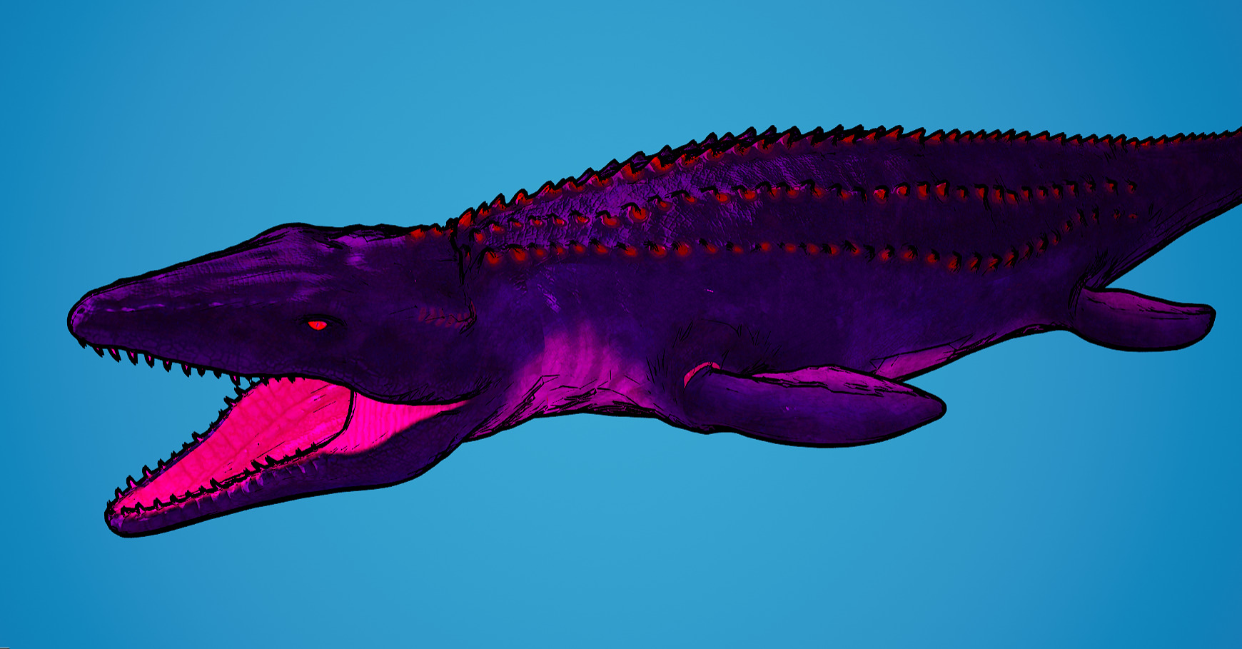 モササウルスの化石が発見されたのはどの大陸でしょうか？